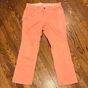 Sonoma Peach Corduroy Trousers